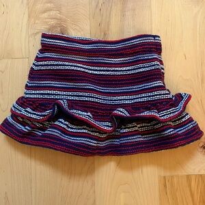 Janie and Jack Boucle Tiered Holiday Christmas Ruffle Skirt